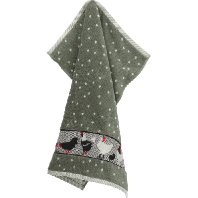 Handdoek BC Chicken Dark Green