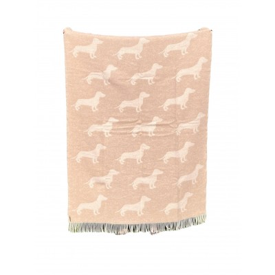 Wol Deken Teckel Beige