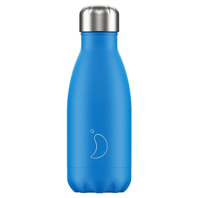 Chilly's Bottle Neon Blue 260ml