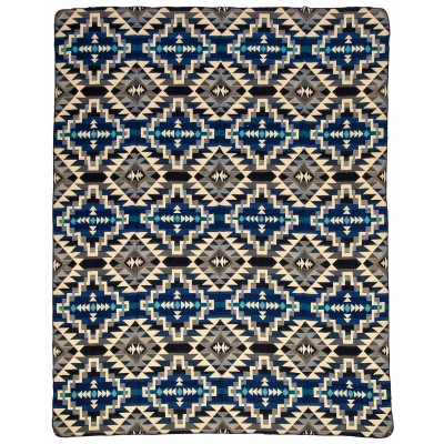 Alpaca Native Blanket Chimborazo Black