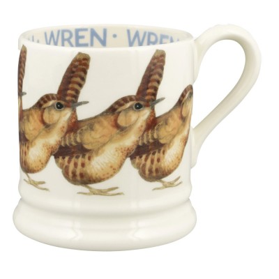 Half Pint Mug Birds Wren