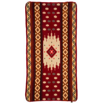 Alpaca Native Mini Blanket Quilotoa Red