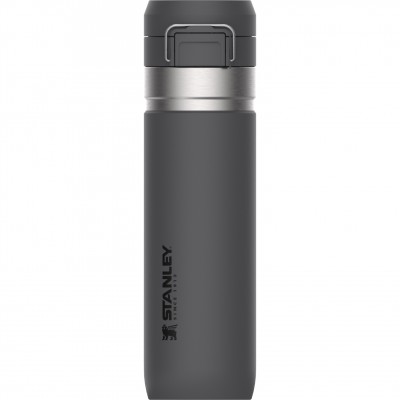 Quick-Flip Water Bottle 0,70 Charcoal