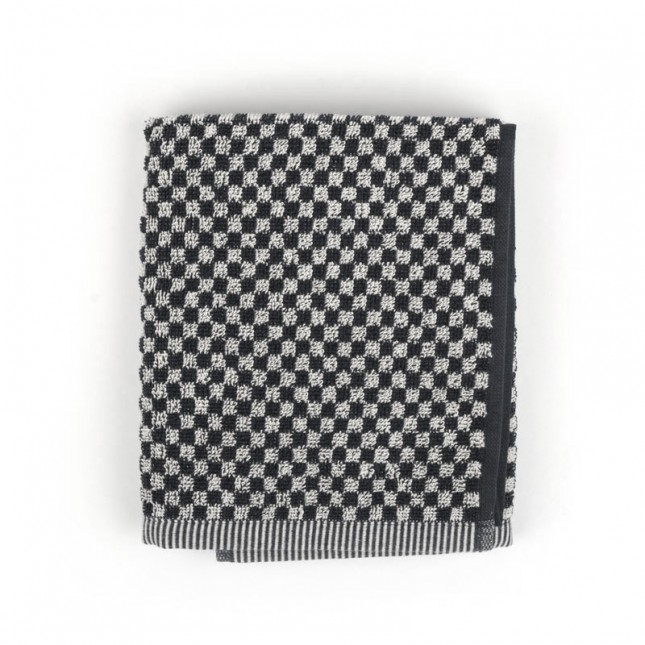 Handdoek BC Small Check Black