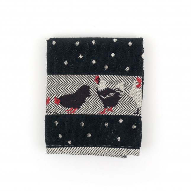 Handdoek BC Chicken Black