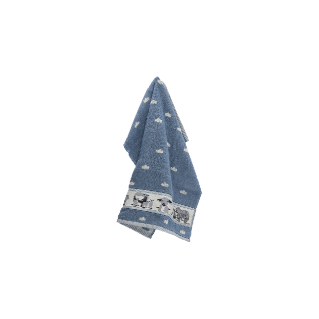 Handdoek BC Sheep Grey Blue