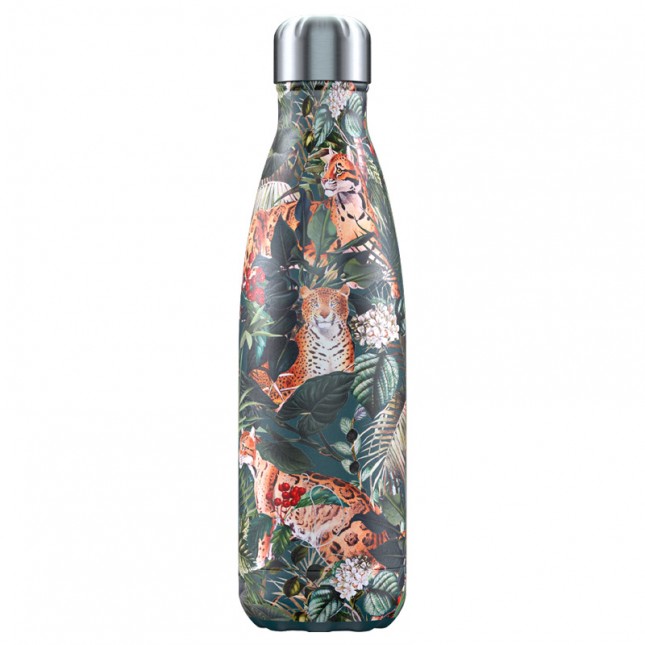 Chilly's Bottle Tropical Leopard 3D 500ml
