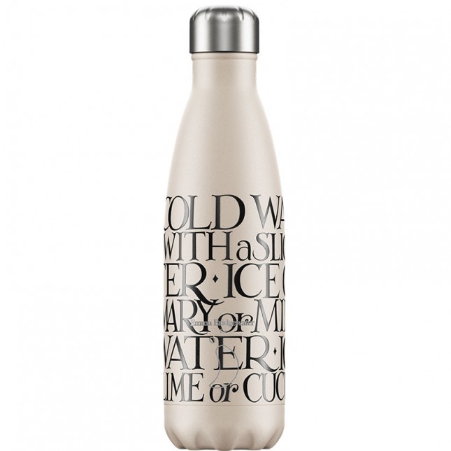 Chilly's Bottle Black Toast 500ml