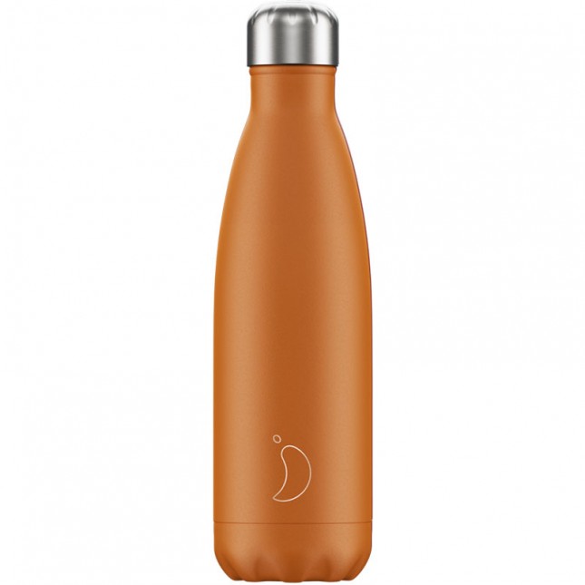Chilly's Bottle Matte Burnt Orange 500ml