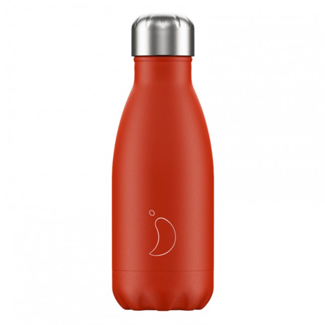 Chilly's Bottle Neon Red 260ml