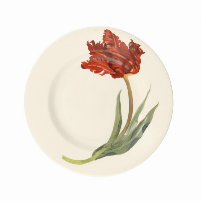 8 1/2 Inch Plate Tulips