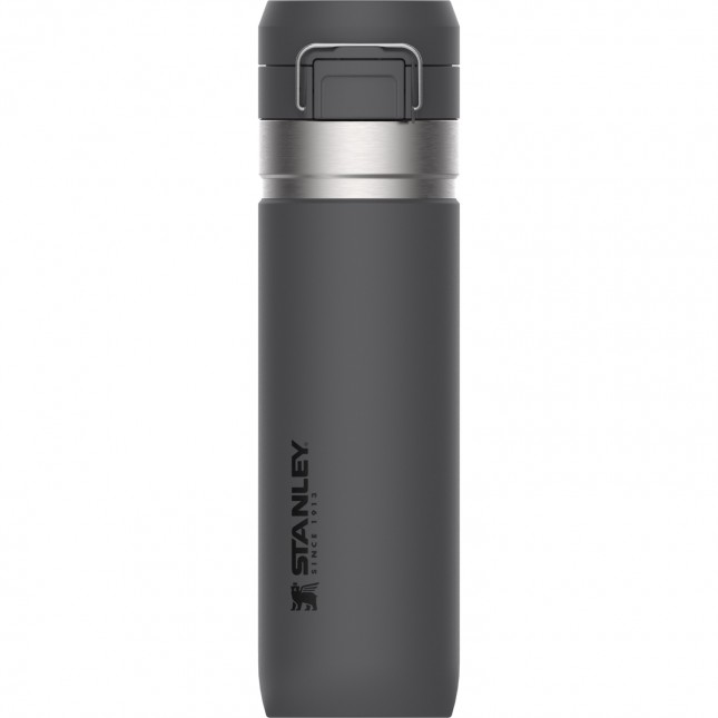Quick-Flip Water Bottle 0,70 Charcoal
