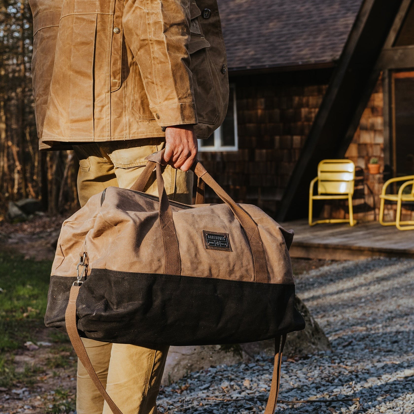 Duffle deals bag canvas