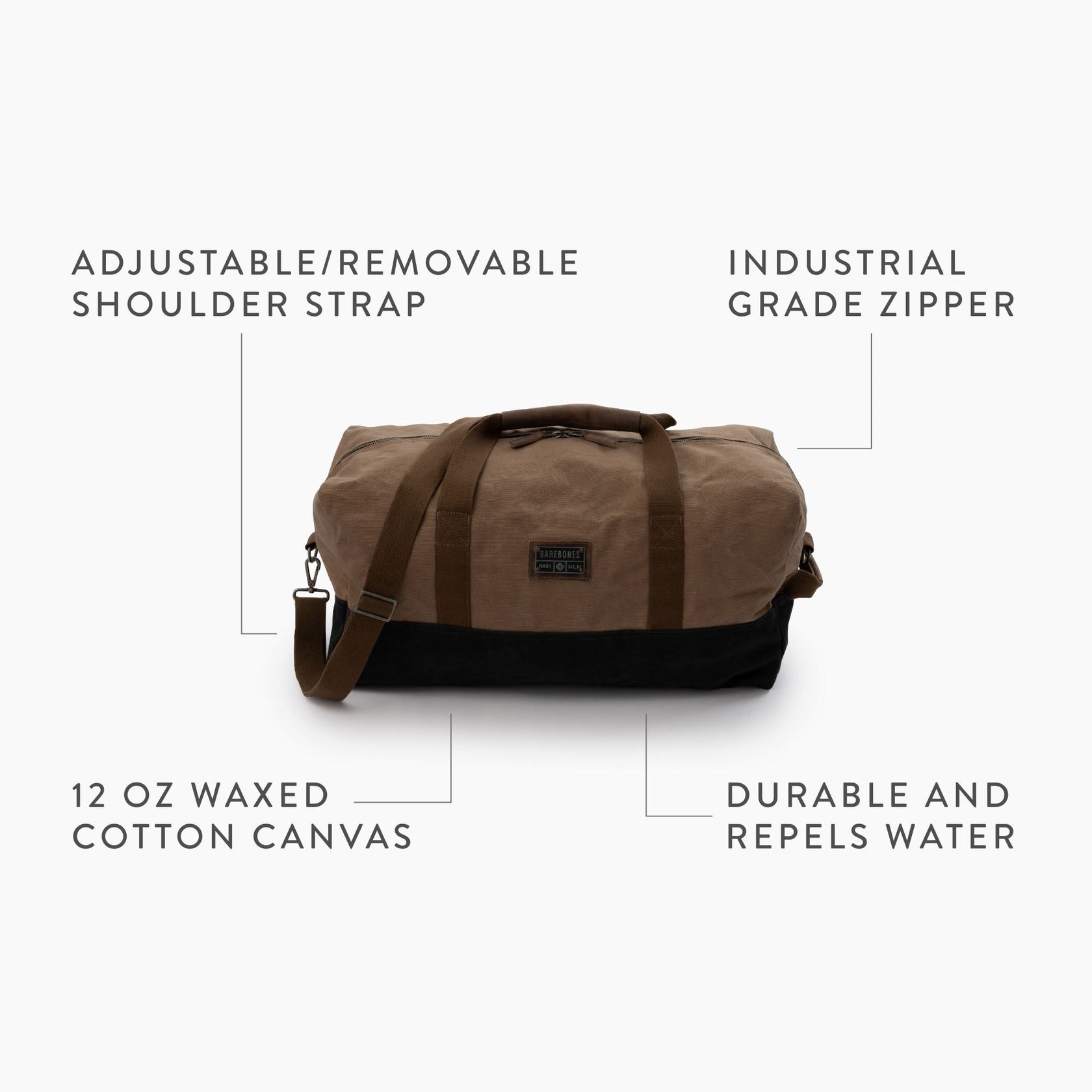 Duffle sales canvas bag
