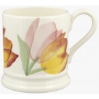 Half Pint Mug Flowers Golden Tulip