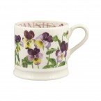 Small Mug Flowers Heartseas Pansies