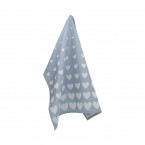 Theedoek BC Hearts Grey-Blue