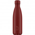 Chilly's Bottle Matte All Red 500ml