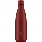 Chilly's Bottle Matte All Red 500ml