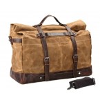 Waxed Travel Bag Cowboy Khaki