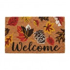 Deurmat Welcome Leaves
