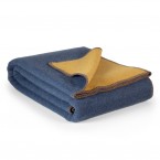 Deken Merino Blauw