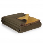 Deken Merino Khaki (groot)