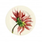 6 1/2 Inch Plate Flowers Pink Dahlia