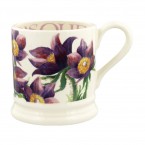 Half Pint Mug Flowers Pasque