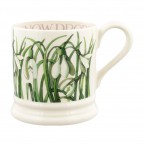 Half Pint Mug Flowers Snowdrop