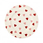 8 1/2 Inch Plate Pink Hearts