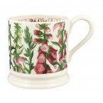 Half Pint Mug Flowers Foxgloves