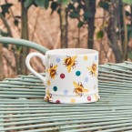 Small Mug Bumblebee Polka Dot