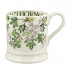 Half Pint Mug Flowers Hawthorn Tree