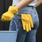 Tuinhandschoen Leer S