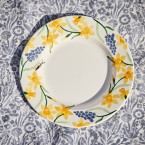 8 1/2 Inch Plate Little Daffodils