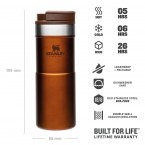 Neverleak Travel Mug 0,35L Maple