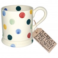 Half Pint Mug Polka Dots