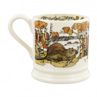 Half Pint Mug In The Woods Beavers