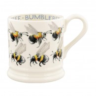 Half Pint Mug Flying Bumble Bees