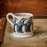 Half Pint Mug Badger