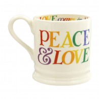Half Pint Mug Rainbow Toast Love is Love