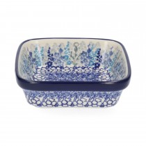 Bakje Vierkant 170 ml. Delphinium (1428) 