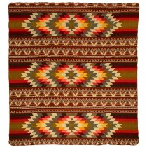 Alpaca Native Blanket Antisana Orange