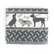Theedoek BC Hond Dark Blue