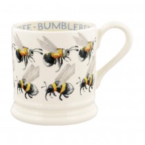 Half Pint Mug Flying Bumble Bees
