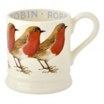 Half Pint Mug Birds Robin