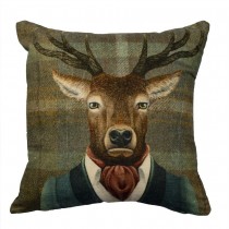 Kussen Fluweel Preppy Deer