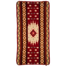 Alpaca Native Mini Blanket Quilotoa Red