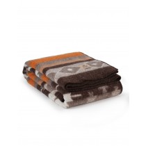 Wollen deken Tribe Oker 140x220